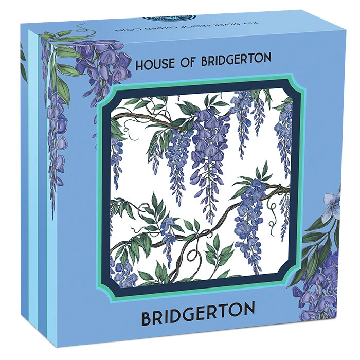 Tuvalu: House of Bridgerton pozłacany 2 uncje Srebra 2026 Proof