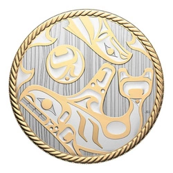 Canada: The Ancestor pozłacany 2 uncje Srebra 2025 Reverse Proof 