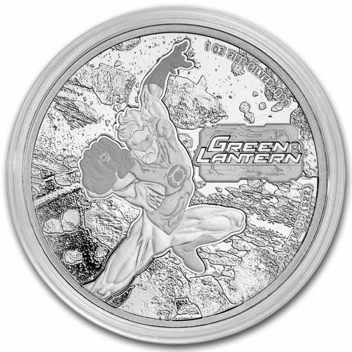 Samoa: DC Comics - Green Lantern 1 uncja Srebra 2023 Proof