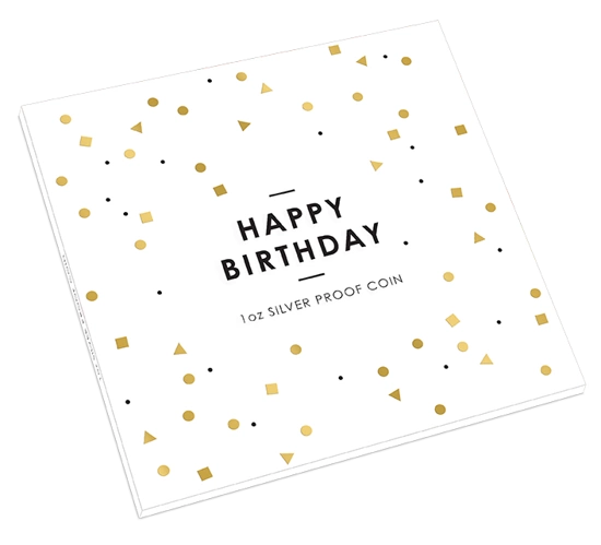 Urodziny kolorowane 1 uncja Srebra 2021 Proof