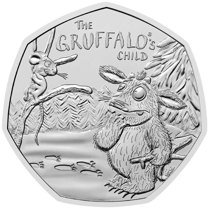 The Gruffalo's Child 50p Miedzionikiel 2024