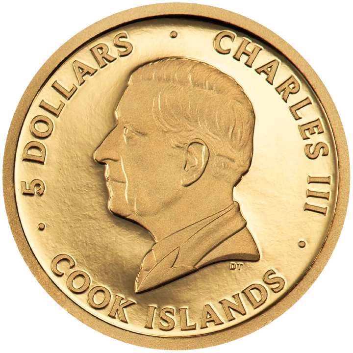 Cook Islands: Château de Chambord 0,5 grama Złota 2024 Proof