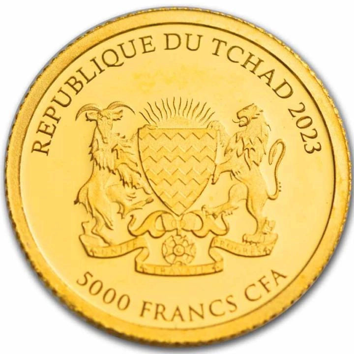 Czad: Red Panda 0,5 grama Złota 2023