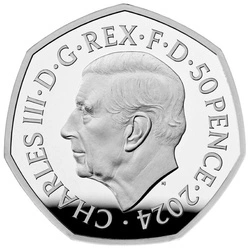 Star Wars: Han Solo and Chewbacca kolorowany 50p Srebro 2023 Proof 