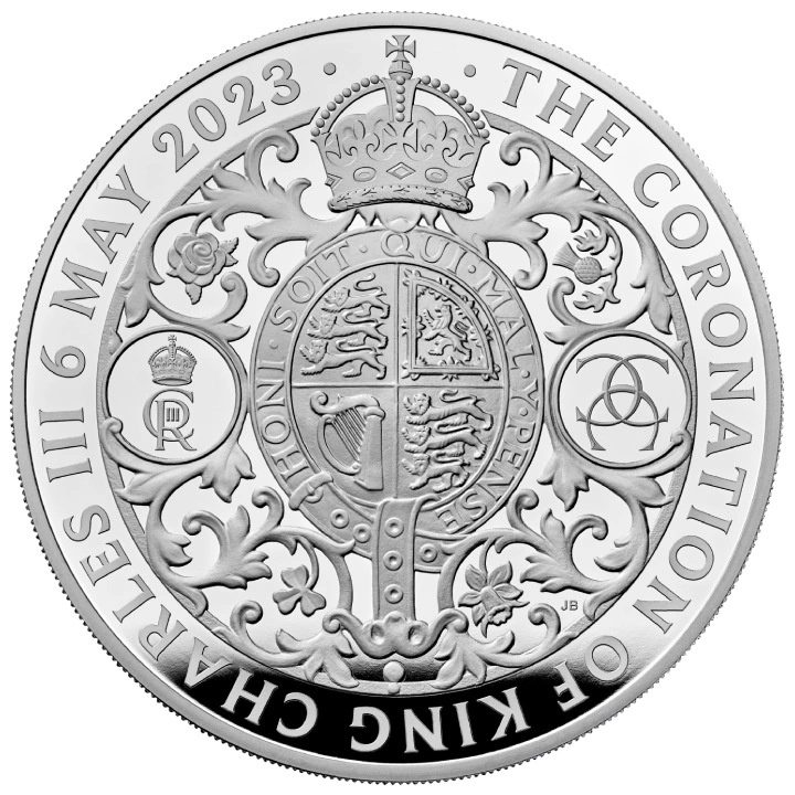 The Coronation of His Majesty King Charles III 5 uncji Srebra 2023 Proof