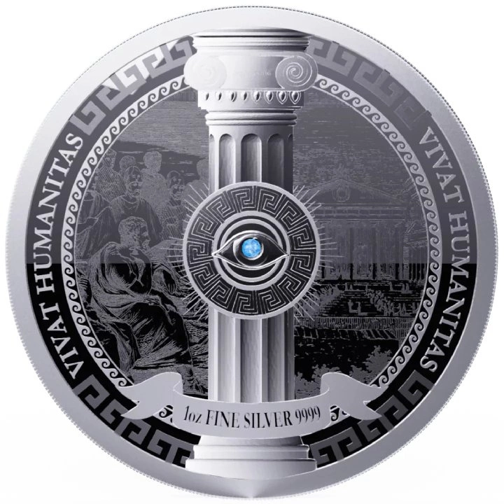 Niue: Vivat Humanitas 1 uncja Srebra 2023 Proof