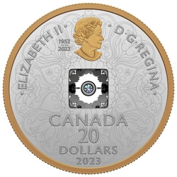 Canada: Sparkle of the Heart $20 pozłacany Srebro 2023 Proof
