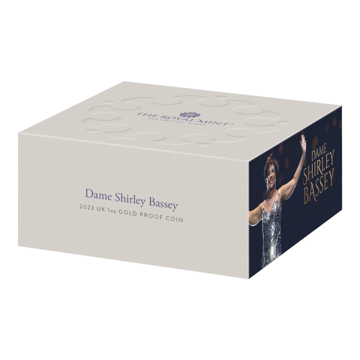Dame Shirley Bassey 1 uncja Złota 2023 Proof