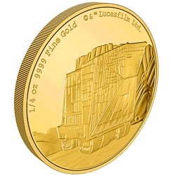 Niue: Star Wars - Sandcrawler 1/4 uncji Złota 2022 Proof