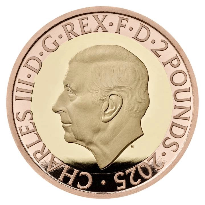 200 Years of the Modern Railway £2 Złoto Proof