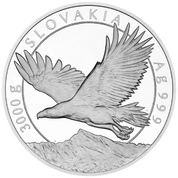 Niue: Slovakia Eagle 3000 gramów Srebra 2023 Proof