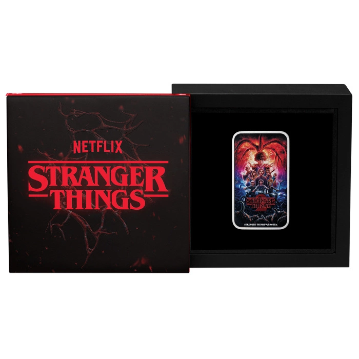 Stranger Things - Season 2 kolorowany 1 uncja Srebra 2026 Proof