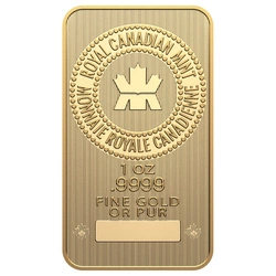 Sztabka The Royal Canadian Mint - Wafer 1 uncja Złota 2024