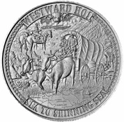 Frontiers: Westward Ho 1 uncja Srebra 2020 Round