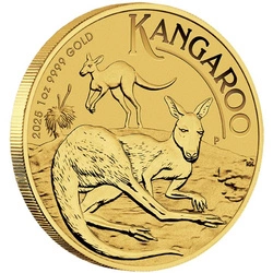 Australijski Kangur 1 uncja Złota 2025