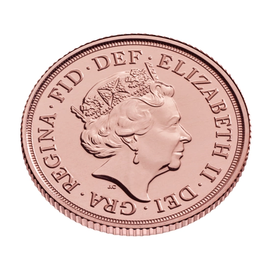 Wielka Brytania: Złoty Suweren Elżbieta II 2021