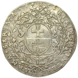 Władysław IV Waza, Talar Elbląg Srebro 1636 (3+) ex. Potocki 