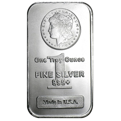 1 uncja Sztabka Srebra Różni Producenci