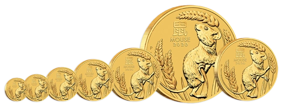Lunar III: Rok Myszy 1 uncja Złota 2020