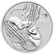 Lunar III: Rok Myszy 1 uncja Srebra 2020