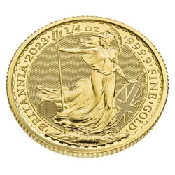Britannia - King Charles III 1/4 uncji Złota 2023