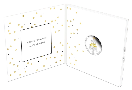 Urodziny kolorowane 1 uncja Srebra 2022 Proof