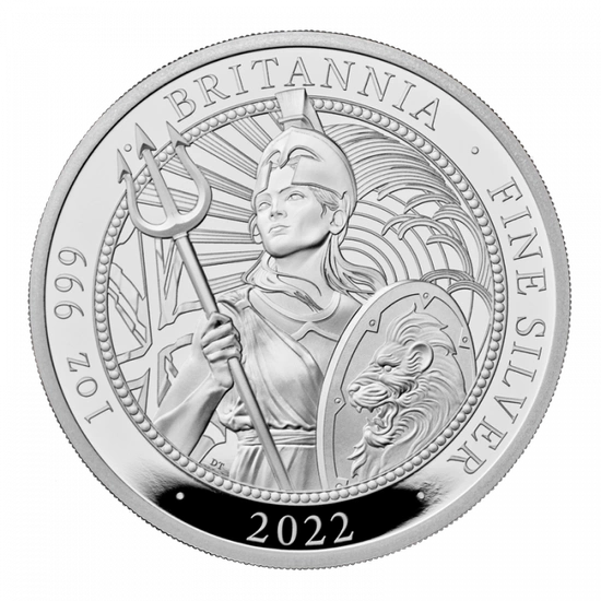 Zestaw 2 monet Britannia Srebro 2022 Proof