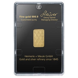Sztabka Złota 5 g Heimerle Meule
