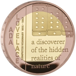 Ada Lovelace £2 Złoto 2023 Proof
