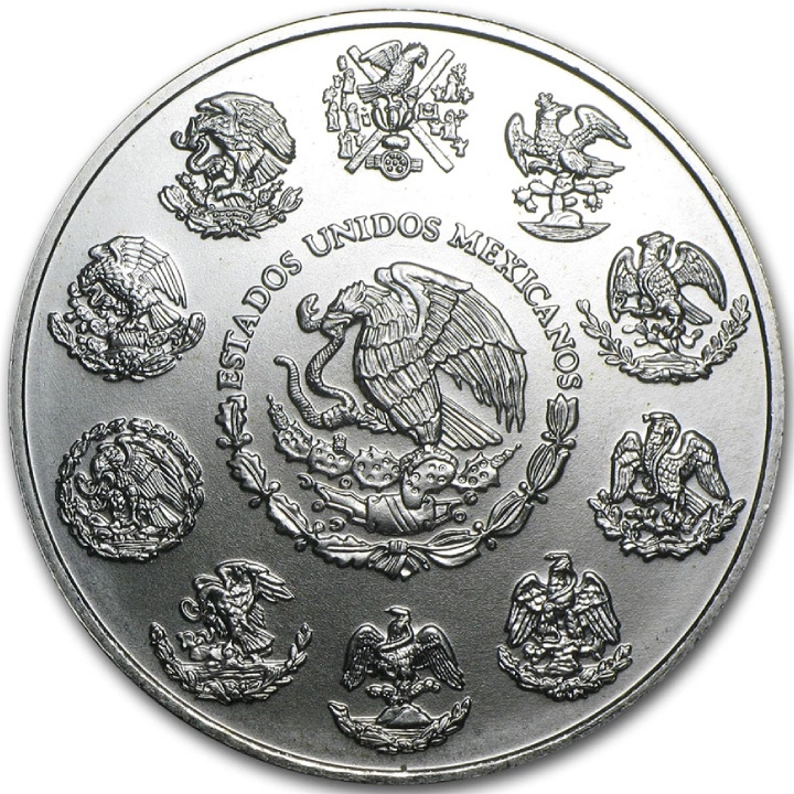 Mexican Libertad 1 uncja Srebra 2001