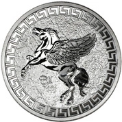 St. Helena Pegasus 1 uncja Srebra 2023