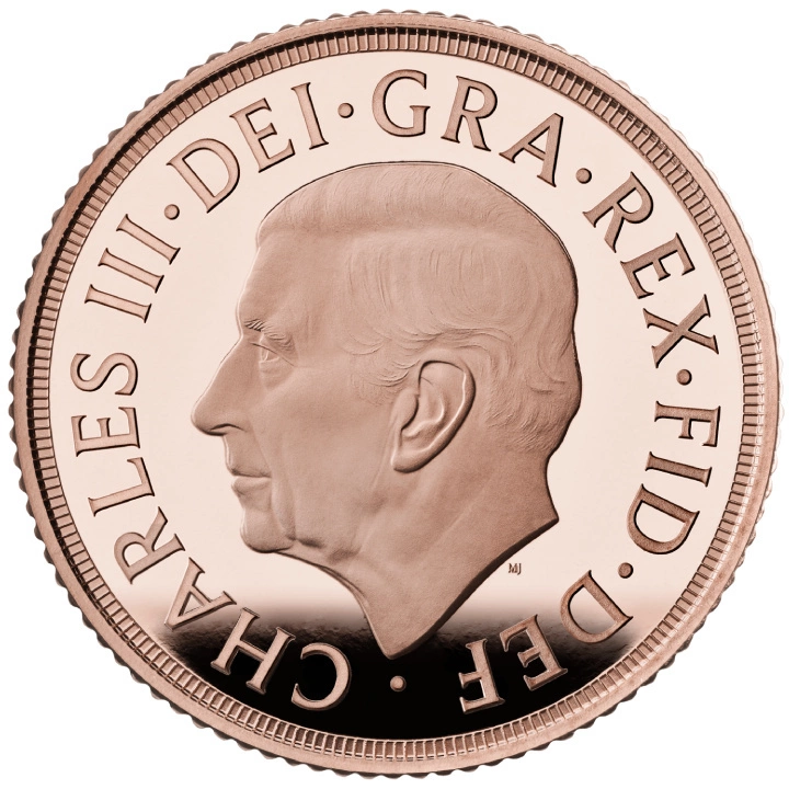 Wielka Brytania: Zestaw 5 monet Suweren 2024 Proof