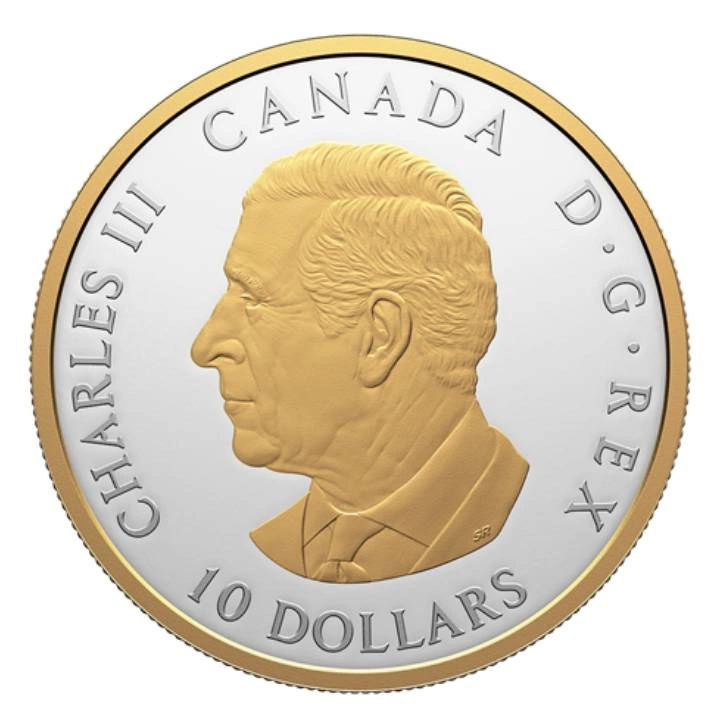 Canada: Tree of Life pozłacany 1/2 uncji Srebra 2025 Proof