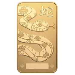 Sztabka The Royal Canadian Mint - Lunar Year of the Snake 10 gramów Złota 2025 LBMA GD Refiner