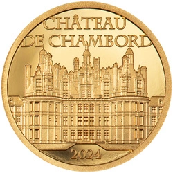 Cook Islands: Château de Chambord 0,5 grama Złota 2024 Proof