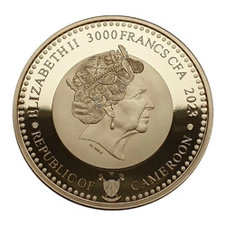 Cameroon: World Famous Dogs - Labrador 1 uncja Złota 2023