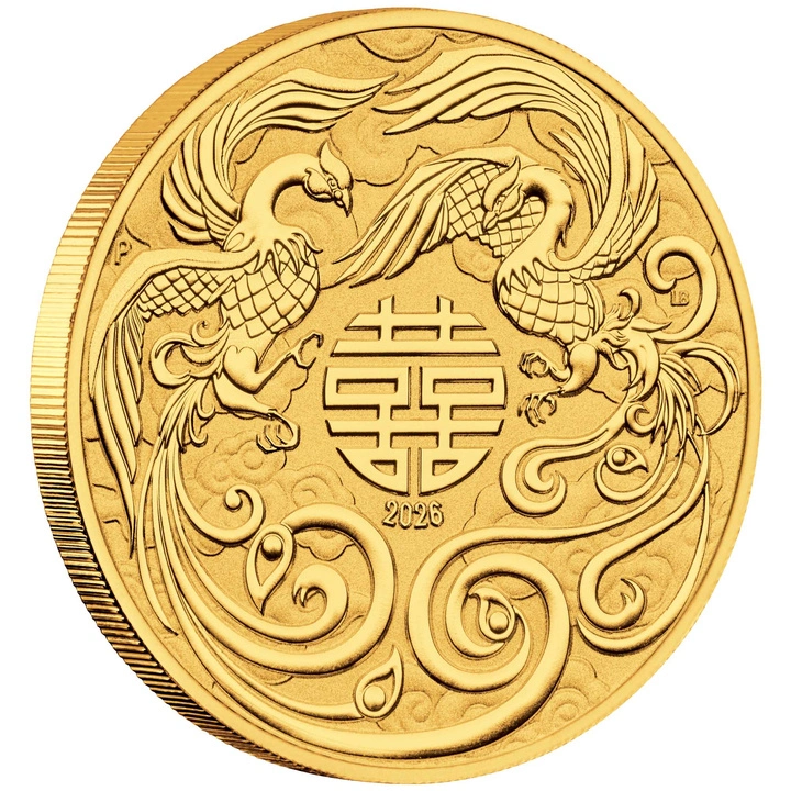 Chinese Myths and Legends: Double Phoenix 1 uncja Złota 2026