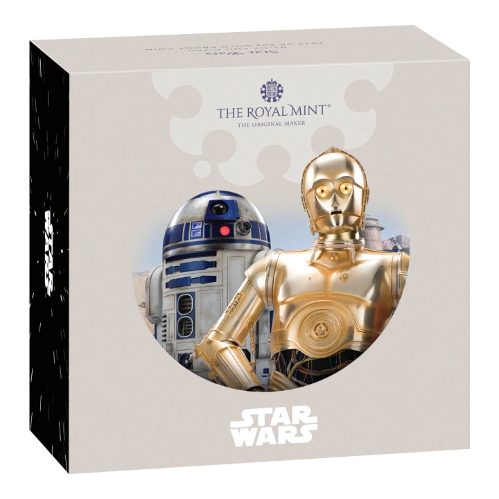 Star Wars: R2-D2 and C-3PO 50p Złoto 2023 Proof
