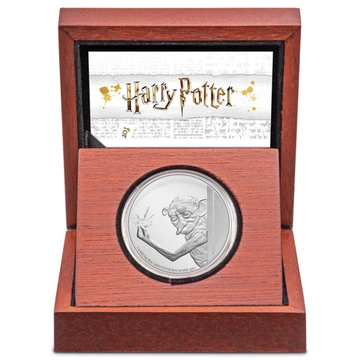 Niue: Harry Potter Classic - Dobby the House Elf 1 uncja Srebra 2021 Proof