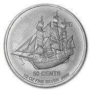 Cook Islands HMS Bounty 1/2 uncji Srebra 2012