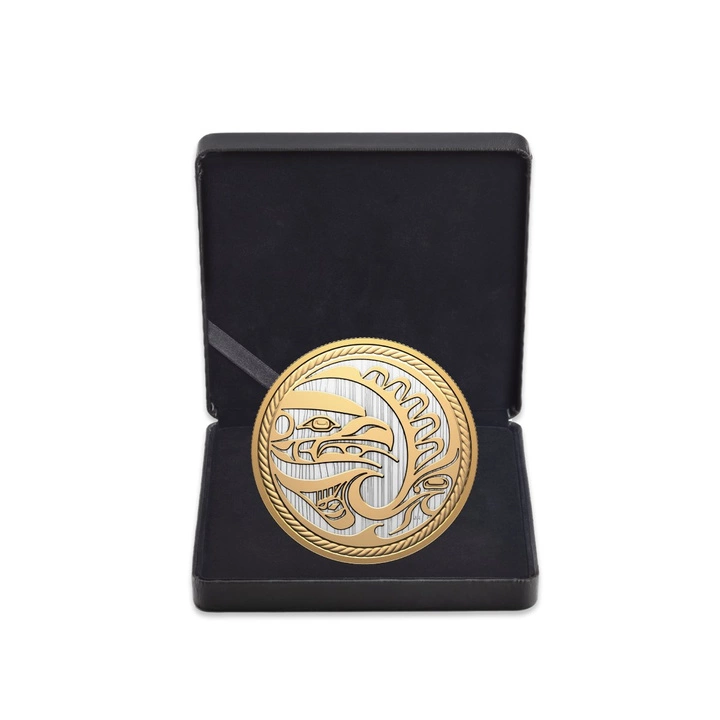 Canada: The Hunter pozłacany 10 uncji Srebra 2025 Proof