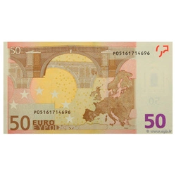 Banknot 50 Euro (50 EUR) UNC (I seria)