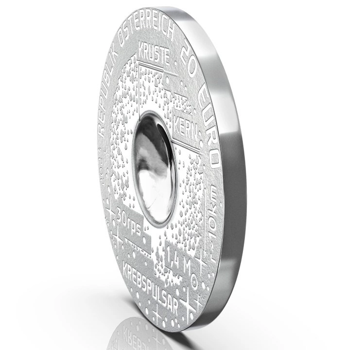 The Uncharted Universe: The Neutron Star kolorowany 20 Euro Srebro 2023 Proof