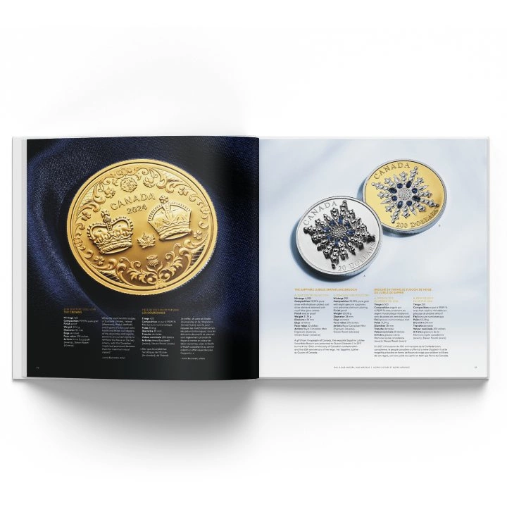 Zestaw Canada: Annual Collection Book with Special Edition 6 monet 2024