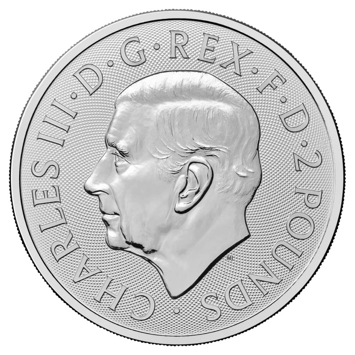 The British Lion 1 uncja Srebra 2025