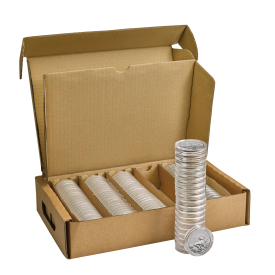 Rok Szczura 1 uncja Srebra Wielka Brytania PAKIET 300 SZTUK 2020