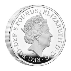 The Royal Tudor Beasts: Seymour Panther 2 uncje Srebra 2022 Proof