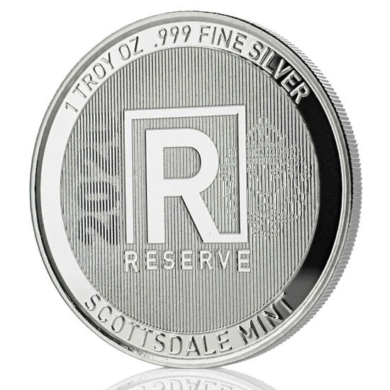 Scottsdale Mint RESERVE 1 uncja Srebra 2020 Prooflike Round