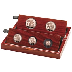 Wielka Brytania: Zestaw 5 monet Suweren 2024 Proof