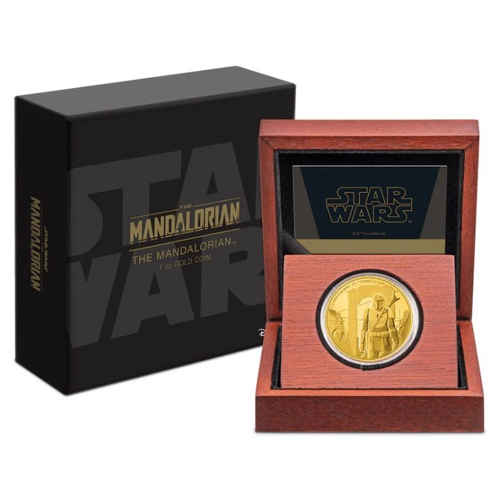 Niue: Star Wars The Mandalorian – The Mandalorian 1 uncja Złota 2021 Proof